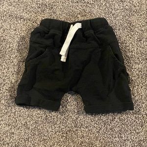 Little Bipsy Black Harem Shorts - Core Collection